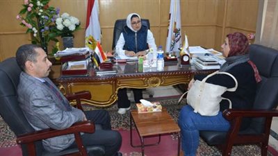 نائب محافظ الوادى الجديد تتابع إجراءات إنشاء بنك الدم بمستشفي الداخلة