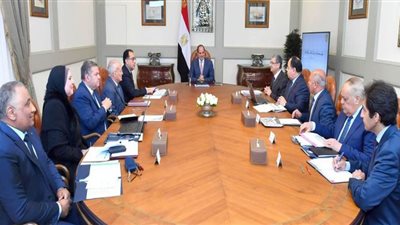 السيسي يبحث الإستراتيجية القومية لتوطين صناعة وسائل النقل ومكوناتها في مصر