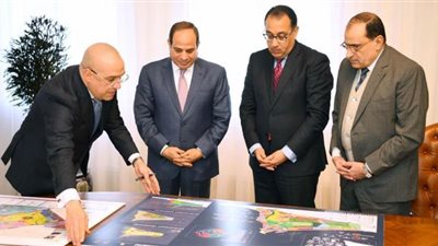 5 تكليفات من السيسي لـ 7 وزراء ورئيسي الرقابة والعربية للتصنيع |صور