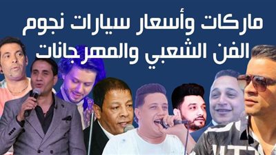 ماركات وأسعار سيارات نجوم الفن الشعبي والمهرجانات | فيديو جراف