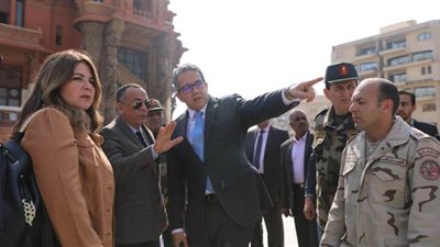 تفاصيل جولة وزير الآثار بقصر البارون إمبان بمصر الجديدة | صور