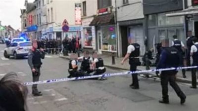 حادث طعن في بلجيكا والشرطة تطلق النار على سيدة وتصيبها
