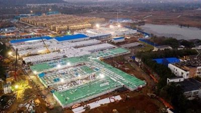 الانتهاء من بناء مستشفى الصين المخصصة لـ 