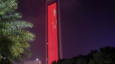 الإمارات تضيء برج خليفة ومعالم أخرى بألوان العلم الصيني | فيديو