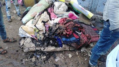 بعد توقف لمدة يومين .. تجدد الحرائق المجهولة داخل قرية بكفر الشيخ | صور