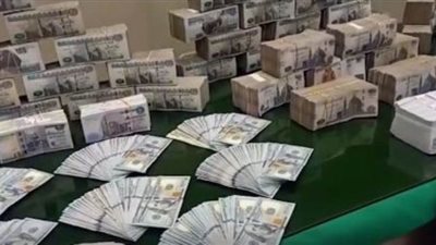 لحظة العثور على 4 ملايين عملات وطنية وأجنبية داخل معرض للاتجار بالنقد الأجنبى | فيديو