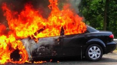 تجديد حبس موظف أشعل النيران بسيارة معيد لشكه في وجود علاقة مع زوجته