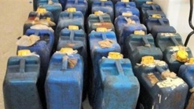 إحباط محاولة بيع 20 ألف لتر بنزين فى السوق السوداء بالبساتين