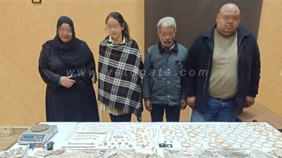 أمن القاهرة يضبط أخطر عصابة لبيع المشغولات الذهبية المقلدة بالسيدة