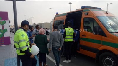 بعد سقوطه مغشياً عليه.. 