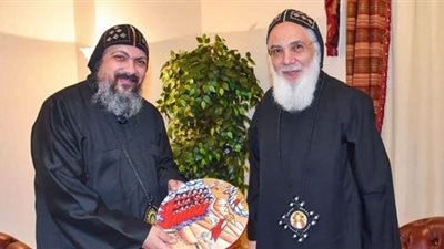 الأنبا مكاري يشارك باحتفالات إيبارشية سمالوط بشهداء ليبيا