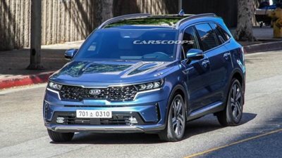 ظهور كيا سورينتو 2021 في شوارع كاليفورنيا