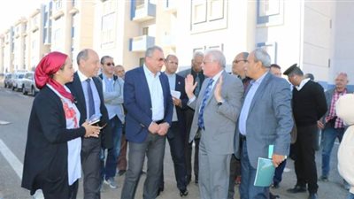 محافظ جنوب سيناء يستقبل مدير صندوق تطوير المناطق العشوائية| صور