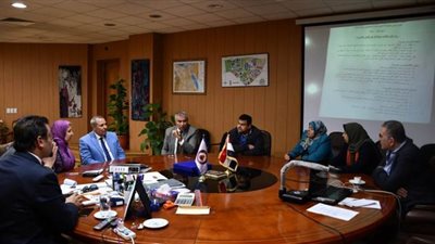 جامعة المنصورة وصحة الدقهلية يبحثان آليات التعامل مع الاشتباه بالإصابة بكورونا| صور