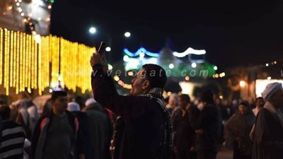 احتفالية الطرق الصوفية بمولد السيدة نفيسة | فيديو وصور