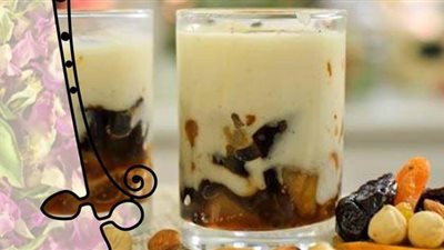 طريقة عمل المهلبية بالفواكه الجافة من مطبخ الشيف آسيا