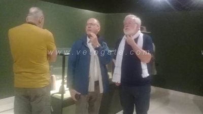 عالم المصريات كلود أوبسومير يزور متحف سوهاج القومي