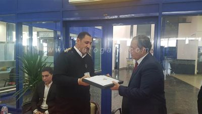 مطار مرسى علم يكرم ضباط وأفراد الشرطة في عيدهم الـ ٦٨ | صور