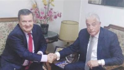 محافظ جنوب سيناء يستقبل سفير دولة اوكرانيا بالقاهرة