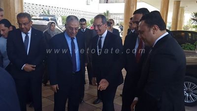 15 صورة ترصد زيارة وزير الاتصالات لمحافظة الدقهلية