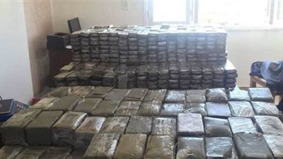 إحباط ترويج 1000 طربة حشيش فى الاسكندرية