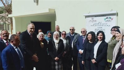 افتتاح أعمال تطوير مدرسة كفر العلو بتكلفة 5 ملايين جنيه