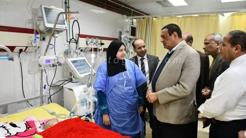 محافظ البحيرة يفتتح