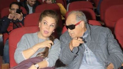 ظهور نادر لصفاء أبو السعود مع زوجها رجل الأعمال صالح كامل