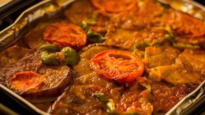 طريقة عمل المسقعة باللحمة المفرومة اللايت