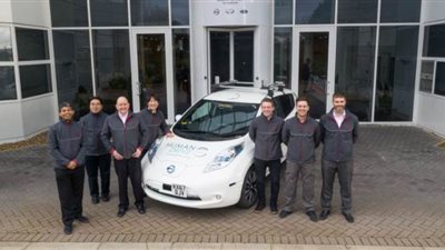 بسيارة نيسان.. باحثون يجربون القيادة الذاتية في مشروع Human Drive ببريطانيا