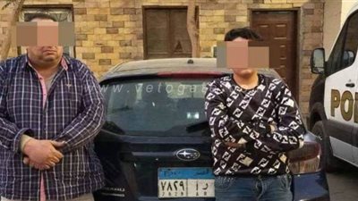 القبض على عصابة سرقة محتويات السيارات بالبساتين | صور