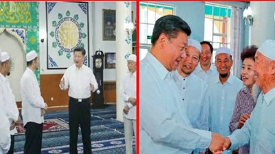 كذب الإخوان وصل الصين.. حقيقة زيارة الرئيس مسجدا طلبا للدعاء برفع البلاء