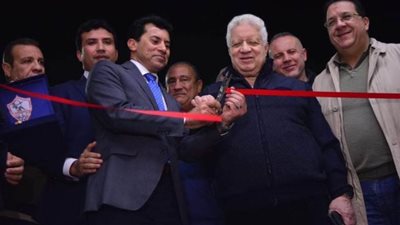 مرتضى منصور: سعداء بوجود وزير الرياضة في بيته..والزمالك في خدمة مصر