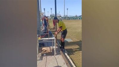 في محاكاة لمباريات رسمية.. أول لقطات للتدريب على تقنية 