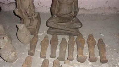 لجنة من الآثار لفحص قطع أثرية مضبوطة بكمين أمنى في الشرقية