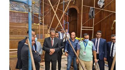 تجهيزات مجلس الشيوخ تسابق الزمن.. تعرف على اللمسات الأخيرة