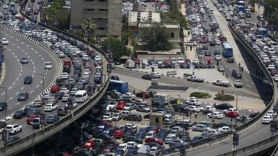 الحالة المرورية بشوارع القاهرة اليوم الأحد من خلال 