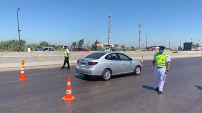 حملات على الطرق تحرر  4827 مخالفة مرورية متنوعة