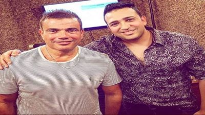 تامر حسين يهنئ عمرو دياب بعيد ميلاده