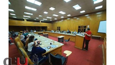 صحة الإسماعيلية تعقد مؤتمرا صحفيا موسعا | صور