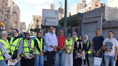 حملة للتوعية بمخاطر الإدمان في الإسكندرية