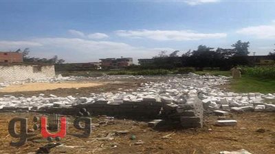 إزالة التعديات  على  الأراضي الزراعية  بـ