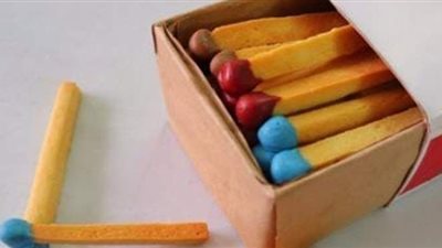 طريقة عمل بسكويت أعواد الكبريت