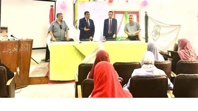 الوكيل الثقافي للإسكندرية يتفقد تدريبات تنمية مهارات الواعظات