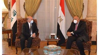 وزير الخارجية يستقبل نظيره العراقى لبحث القضايا الثنائية بين البلدين