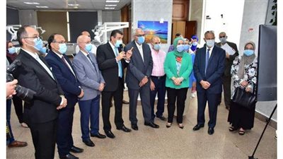 وزير التعليم العالي يفتتح الوحدات التعليمية والتدريبية بكلية طب الأسنان جامعة المنصورة