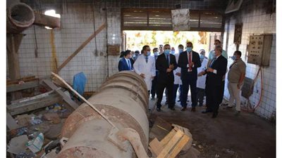 محافظ الدقهلية يتفقد مشرحة مستشفى المنصورة العام | فيديو
