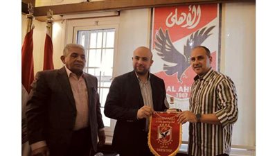الأهلي يستقبل وفد نادي «الديوانية» العراقي