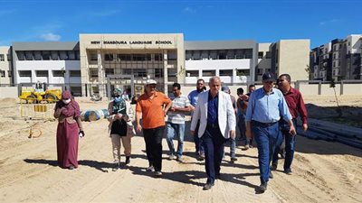 جولة لنواب وزير الإسكان لمتابعة مشروعات المنصورة الجديدة