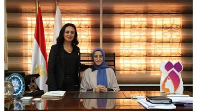 طالبة بهندسة حلوان ترأس قومى المرأة ليوم واحد